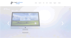 Desktop Screenshot of machsoftwaredesign.com