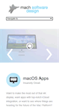 Mobile Screenshot of machsoftwaredesign.com